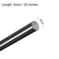 thumbnail image 2 of Unique Bargains FRP Fiberglass Round Rod, 5mm Dia 50cm Length, Black Engineering Round Bar Rod 3 pcs, 2 of 2