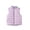 Purple, variant on Posijego Kids Boys Girls Puffer Vest Full Zipper Stand Collar Sleeveless Lightweight Quilted Coats 4-16T