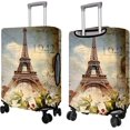 thumbnail image 2 of Travel Luggage Cover Suitcase Protector Fits 18-32 Inch Luggage Wheel Covers Patterned Travel Related Items Flower Luggage Protector Elastic Luggage Anti-scratch Suitcase Cover M, 2 of 5