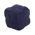 thumbnail image 2 of yuksok Repose-Pieds Antidérapant Stable Tabouret Bas Décoratif pour Entrée Canapé Salon Bleu, 2 of 9