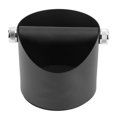 thumbnail image 1 of Coffee Machine Grounds Box, Coffee Knocking Slag Bucket Detachable Tap Bar Non Slip Base Bevel Mouth Design Low Noise Dishwasher Safe  For Cafe Black, 1 of 8