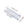 thumbnail image 2 of 2.1 x 0.66inch Bed Sheet Clips, 24Pcs Mattress Covers Fastener Clamp Clear Blue, 2 of 5