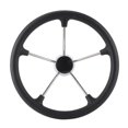 thumbnail image 3 of Boat Steering Wheel, Stainless Steel Steering Wheel Rugged And Durable  For Marine Yacht For Boats, 3 of 8