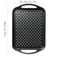 thumbnail image 3 of CaiYueKe Non-Slip Lap Tray with Handles Dishwasher Safe Food Serving Tray for Eating on Couch Portable Breakfast in Bed Tray for Dinner Snacks Sturdy Lightweight Rectangular Tray for Sofa Home Dining, 3 of 9