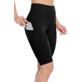 thumbnail image 3 of Women's Running Biker Shorts with Side Pockets High Waisted, 3 of 6
