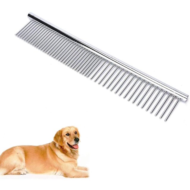 Stainless Steel Pet Comb for Long Hair Puppy Kitten