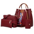 thumbnail image 1 of Xingzhi Leather Stylish Handbags For Every Occasion Functional And Fashionable Multiple Back Methods red, 1 of 6