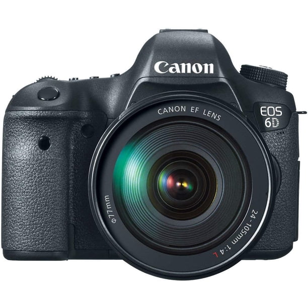 Canon EOS 6D DSLR Camera Triple Lens Kit with Canon 24-105mm, 75