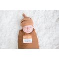 thumbnail image 4 of Lulujo Baby Hello World Newborn Bamboo Hat and Swaddle Blanket Set, 4 of 6
