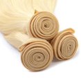 thumbnail image 4 of 613 Blonde 3 Bundles Human Hair Straight Hair Brazilian Blonde Human Hair Bundle 100% Virgin Remy Hair Bundles Human Hair Extensions Perruques Extensions de cheveux humains, 4 of 8