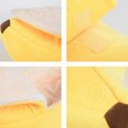 thumbnail image 3 of Youkk Lit pour Chien Conçu pour un Confort Maximal, Doux et Douillet, Lit pour Animal de Compagnie Chaud, Panier pour Chien en Polyester, Coussin, Lit pour Chat Jaune m, 3 of 6