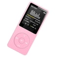 thumbnail image 2 of QualitChoice Lecteur MP3 Rechargeable Écran d'Affichage d'Enregistrement Portable Média Sans Perte Sport Course Lecture de Musique avec Micro Rose, 2 of 6