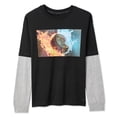 thumbnail image 2 of Athletic Works Boys' Long-Sleeve Fooler T-Shirt, 2 of 3