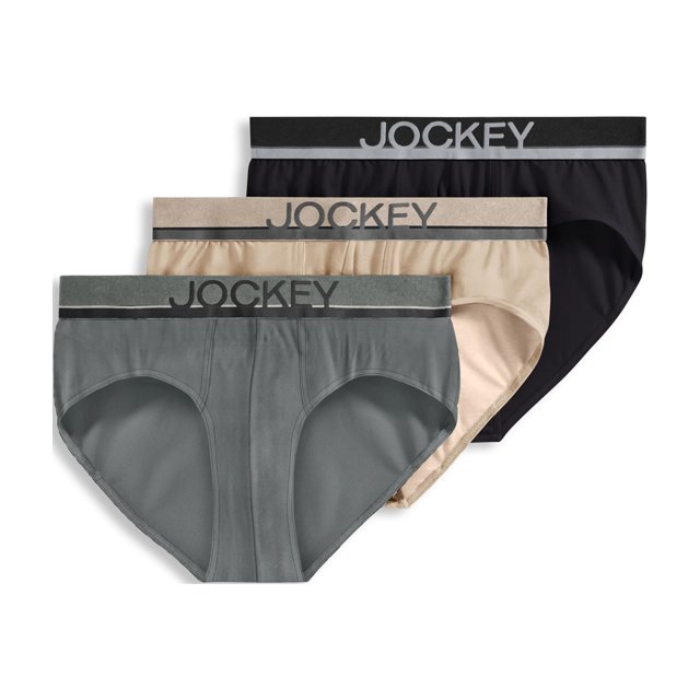 Jockey Men's True Style Brief - 3 Pack