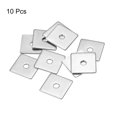 thumbnail image 3 of Uxcell Rondelle Carrée, Lot de 10, M5x30x30x2 mm, Rondelles Carrées pour Plaques en Acier Inoxydable 304, 3 of 5