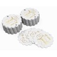 thumbnail image 3 of Inkdotpot Gold Foil Paper Hang Tags Let Love Sparkle Wedding Favor Tags 100 Pieces, 3 of 6
