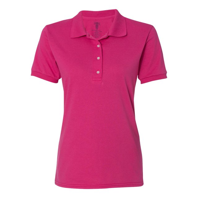 Jerzees Women Spotshield Polo Neck