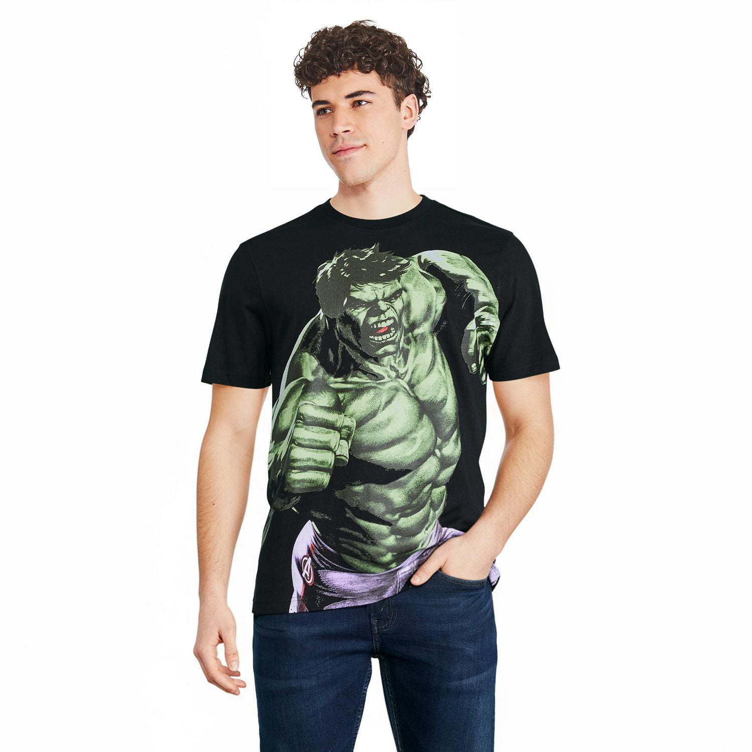 T-shirt L’incroyable Hulk Marvel pour hommes