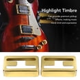 thumbnail image 2 of <p>H Hole Pickup Cover Double Coil Pickup Cover Guitar Pickup Shell 2 Pcs Guitar Pickup Cover H Hole Brass High Hardness Electric Guitar Double Coil Pickup Shell</p>, 2 of 7