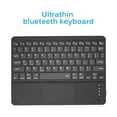 thumbnail image 4 of Clavier Bluetooth Rétroéclairé Coloré de 10 Pouces, Clavier Sans Fil à Commande Tactile, Clavier pour Blanc, 4 of 8