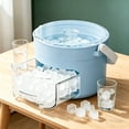 thumbnail image 1 of Tong Portable Ice Maker With （2 Cavity） For Bar Use Compact Countertop Quick Freestanding Ice Making Machine For Fresh Ice On Demand, 1 of 5