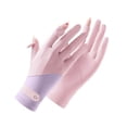 thumbnail image 2 of Sentmoon Driving Gloves Fingerless Gloves Gloves Secureion for Digit Full Driving Gloves for Women Gloves Thin and Breathable Gloves Sun Secureion Gloves Cycling Gloves for Women, 2 of 6