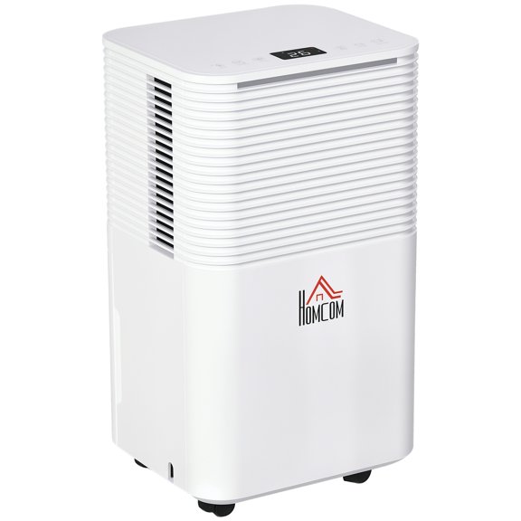 HOMCOM Déshumidificateur Portatif Silencieux de 1500 Pi2 avec 3 Modes