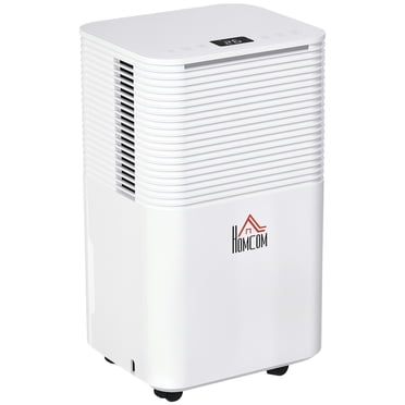 HOMCOM 1500 sq.Ft Portable Quiet Dehumidifier with 3 Modes
