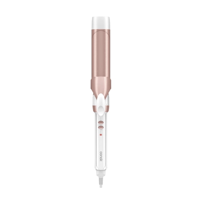 Conair Double Ceramic Curling Iron, 1.5 inch Barrel, White, 1 Pk