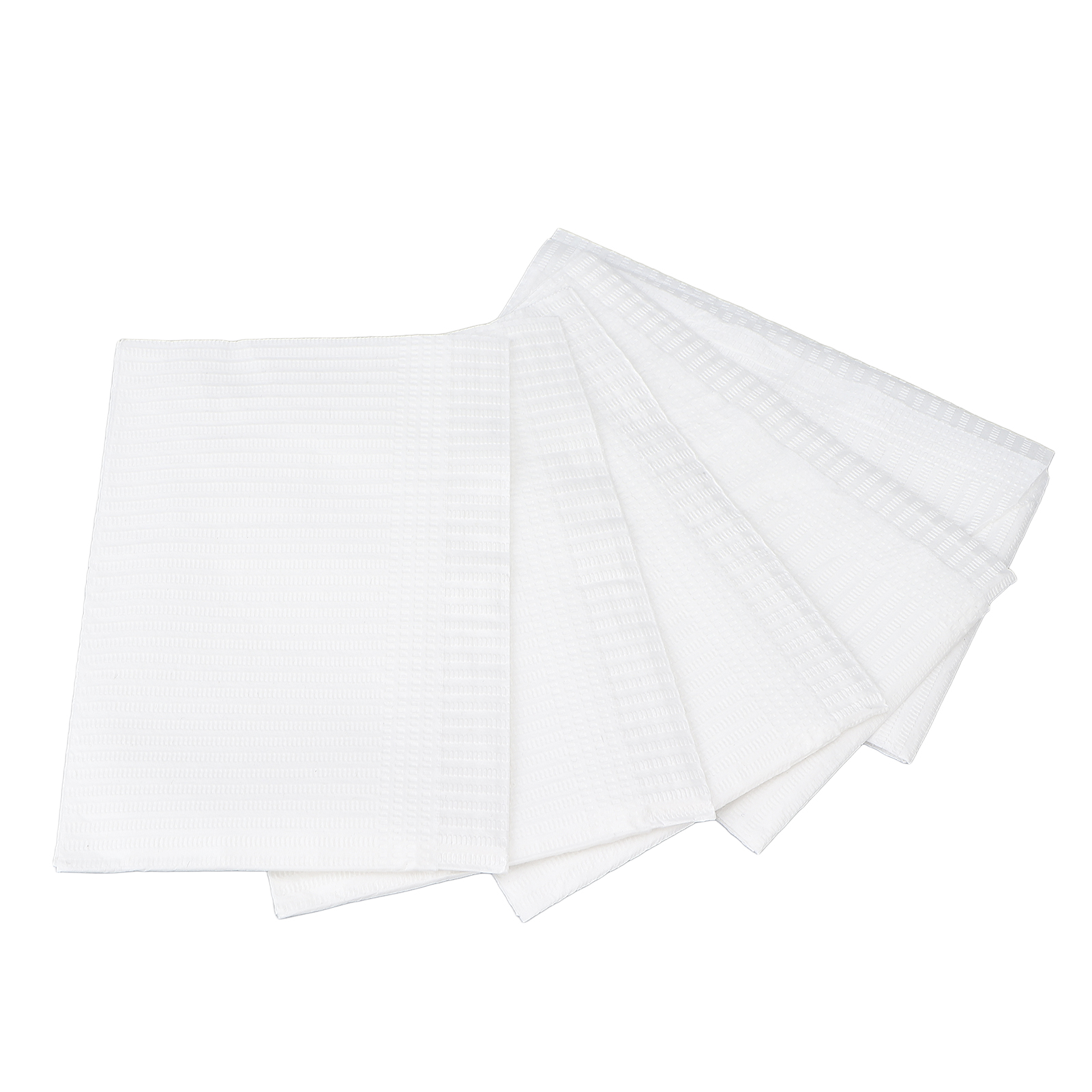 Disposable  Clean Wipes   Bibs Waterproof Sheets 125 Pcs/Package Disposable  Cleaning Wipes Waterproof  Nail Polish Tablecloth   Bibs Waterproof SheetsWhite