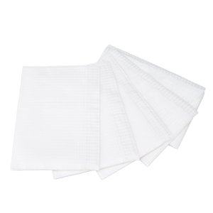 Disposable  Clean Wipes   Bibs Waterproof Sheets 125 Pcs/Package Disposable  Cleaning Wipes Waterproof  Nail Polish Tablecloth   Bibs Waterproof SheetsWhite