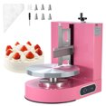 thumbnail image 1 of VEVOR Cake Decorating Machine Cake Frosting Spreading for 4" to 12" Cake Pink, 1 of 9