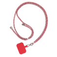 thumbnail image 5 of XZNGL Neck Mobile Phone Lanyard Universal Phone Lanyard Patch Nylon Patch Phone Lanyard Adjust Straps Net Red Fashion Mobile Phone Lanyard Hanging Neck Safe and Lost Fixed Card, 5 of 5
