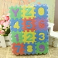 thumbnail image 4 of Fortune 36 Pcs Jouet Casse-Tête pour Bébé en Mousse Alphabet Chiffres Tapis de Jeu Tapis de Sol Carpe, 4 of 4