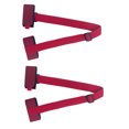 thumbnail image 1 of Wweixi 2pcs EVA Wide Application Ski Carrier Strap For Convenient Skiing Experience Elastic And Durable Red, 1 of 6