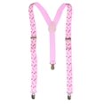 thumbnail image 1 of Strawberry Stars 3 Clip Stretchable Suspenders 2 pack, 1 of 1