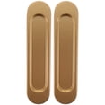 thumbnail image 1 of Shisuyan 2 pcs Oval Sliding Door Pulls Sliding Barn Door Handles Metal Sliding Door Handles, 1 of 9