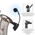 thumbnail image 4 of yeacher Kit de Microphone de Saxophone Sans Fil 2,4 GHz avec Réduction du Bruit DSP, Micro Portatif pour Performances sur Scène en Plein Air, Auto-Accordage, Rechargeable, Portée de 30 m, Noir (G18SKS-T), 4 of 6