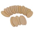 thumbnail image 4 of Natural Wooden Oval Plain Unfinished Birthday 80 x 40 pcs, 4 of 8