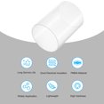 thumbnail image 3 of Unique Bargains Tuyau Acrylique Transparent Rigide Tube Rond 105mm ID 110mm OD 6 Pouces pour Lampes et Lanternes Système de Refroidissement par Eau, 3 of 6
