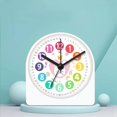 thumbnail image 2 of pitrice Analog Alarm Clock for Kids Night Light Mute Clock School Home Child Rabbit, 2 of 7