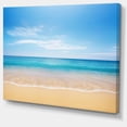 thumbnail image 3 of Designart Calm Blue Sea and Sky Canvas Wall Art, 3 of 4