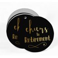 thumbnail image 2 of Inkdotpot Étiquettes Suspendues en Papier Doré Cheers To Retirement 50 Pcs, 2 of 6