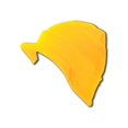 thumbnail image 1 of Cuff Beanie Visor Skull Cap Hat Beanie - Gold, 1 of 1