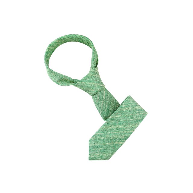 INSPIRE CHIC Men's Self-Tied Solid Color Formal Slim Ties Green