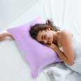 thumbnail image 3 of PiccoCasa Soft 1800 Microfiber Oxford Pillowcases 2Pcs, Queen Lavender, 3 of 8