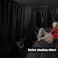 thumbnail image 4 of Car Privacy Curtains  Car Divider Curtain Between Rear Seat Car Blackout Curtains Car Sun Shades, 4 of 8