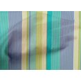 thumbnail image 3 of oneOone Cotton Poplin Fabric Multicolor Stripe Print Sewing Fabric BTY 56 Inch Wide, 3 of 3