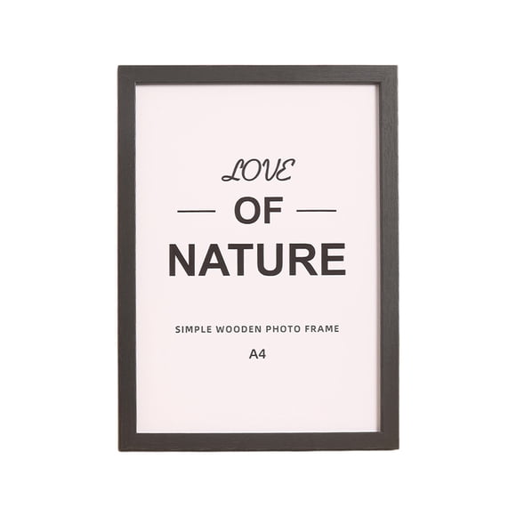 5 Inch Wooden Photo Frame for Wall Display and Tabletop Home Office Decoration Lightweight Design for Cherished Pictures