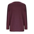 thumbnail image 4 of Chandails à Capuchon Mignons pour Femmes et Hiver Mode Décontractée Tempérament Peluche Chaude sous-Couche Imprimé de Noël Manches Longues Col Rond Hauts Tenues d'Hiver pour Femmes 2023 en Liquidation, 4 of 6